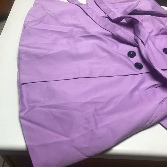 England Double Button Lapel Women’s Trench Coats - Picture 5 of 8